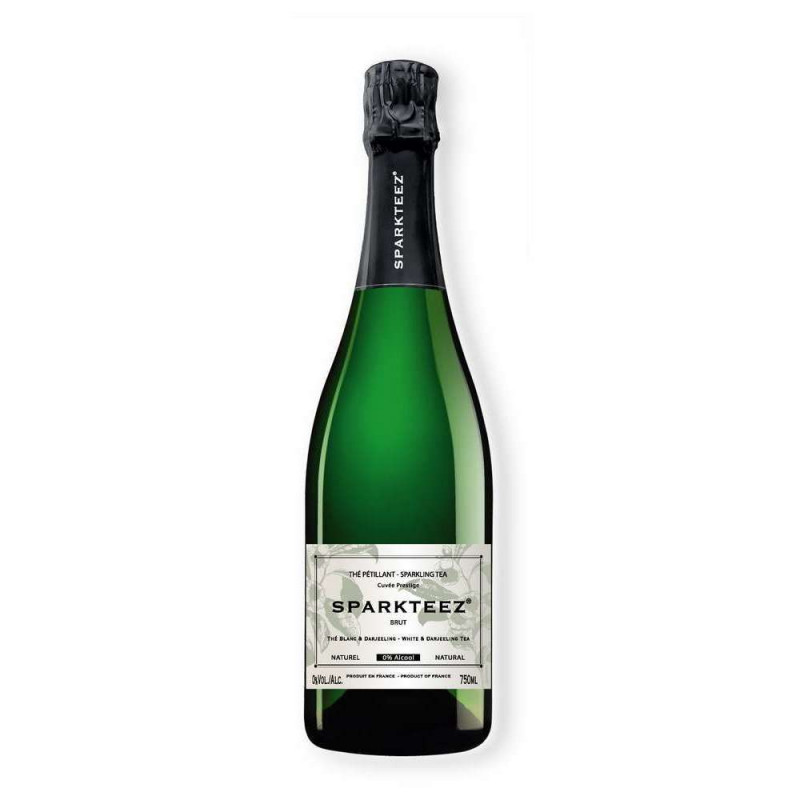 Bouteille de Thé blanc pétillant Sparkteez 750ml