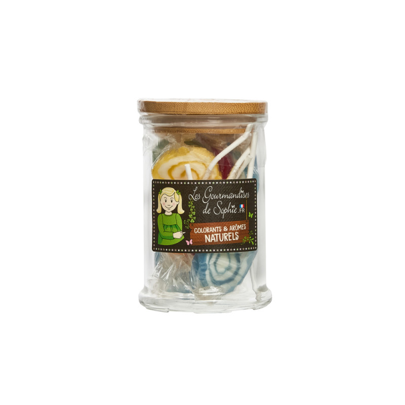 Bonbonnière Sucettes à lancienne 120g