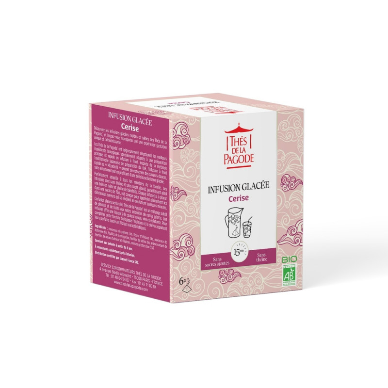 Infusion glacée bio - Cerise 6 sachets