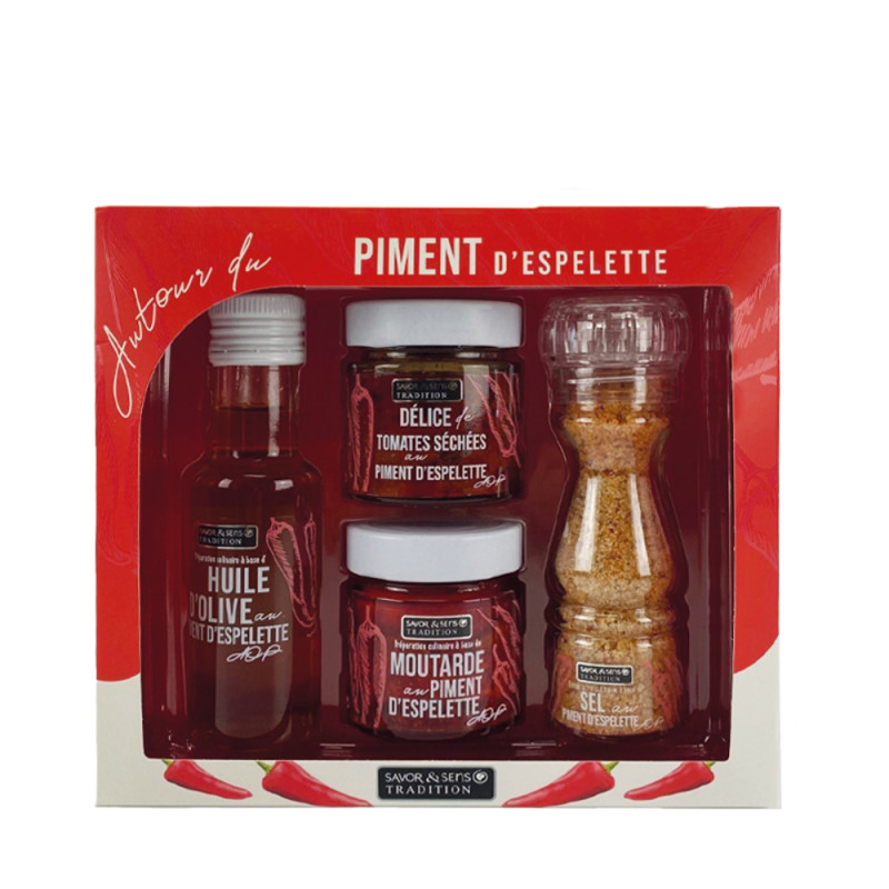 Coffret autour du piment d'Espelette