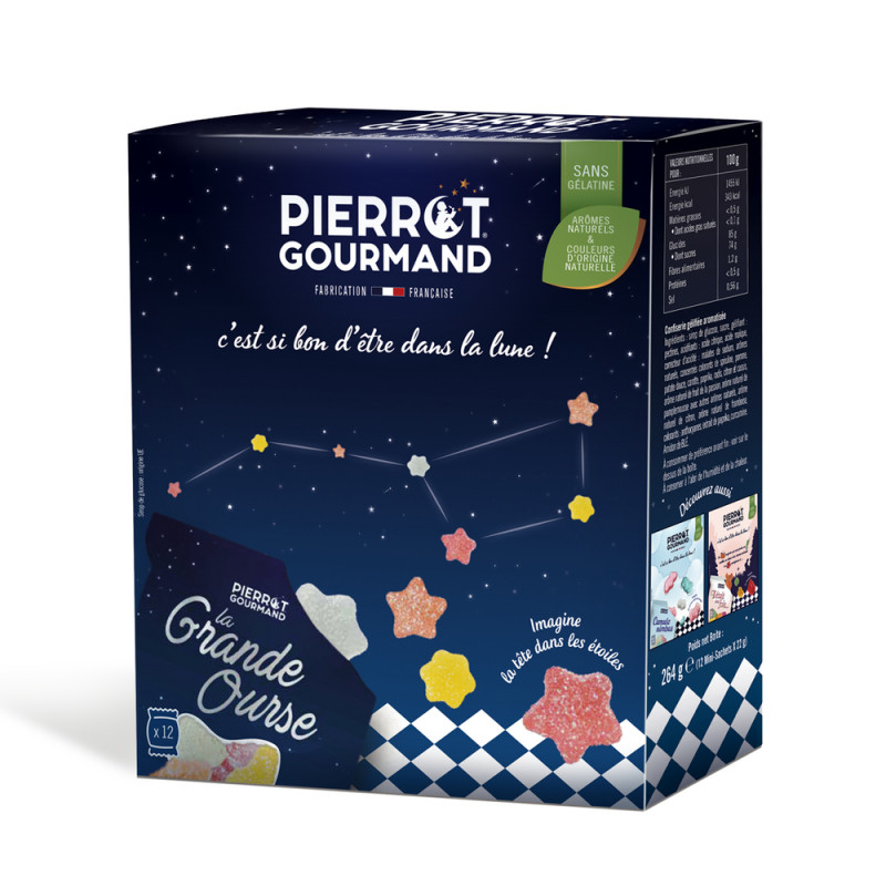 Bonbon aromatisé Grande Ourse sous étui fraicheur