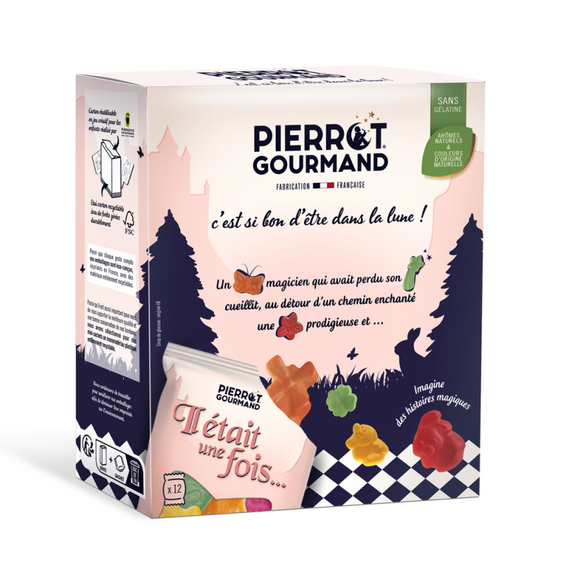 Bonbon aromatisé Il était une fois sous étui fraic