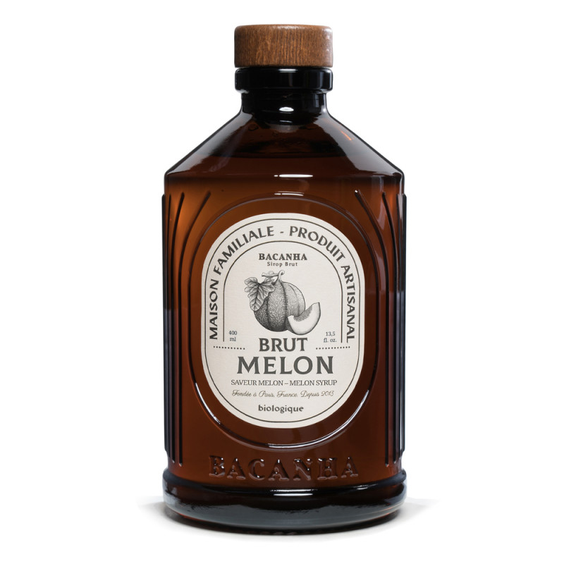 Sirop bio de melon brut - 400ml
