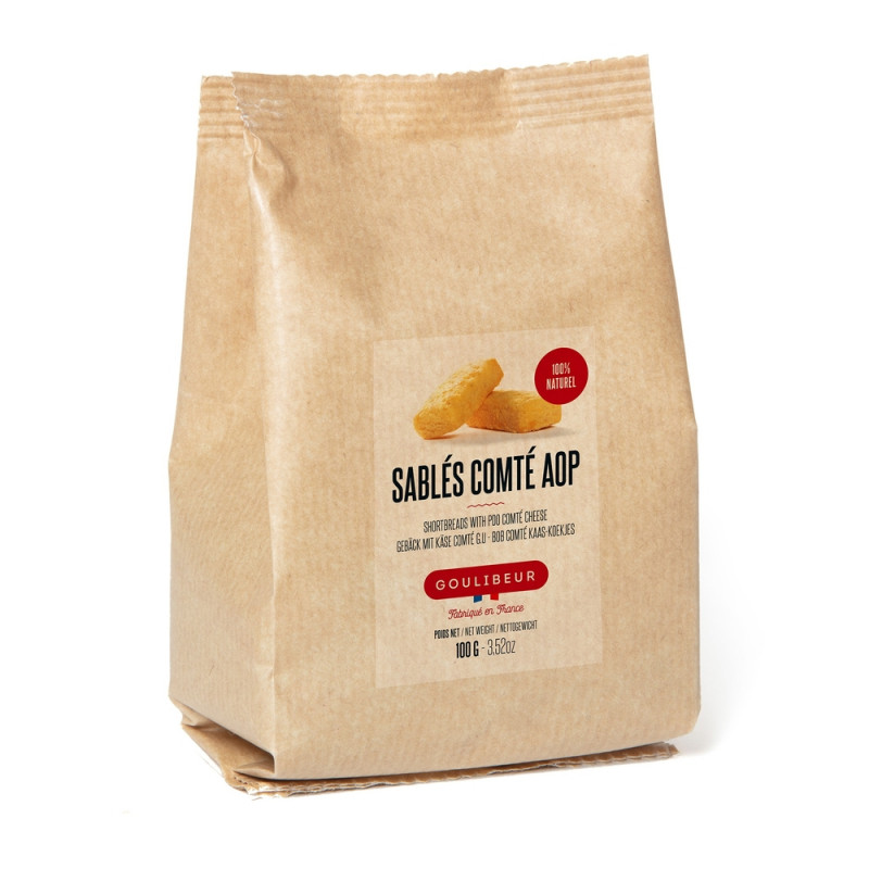 Petits sablés au Comté AOP - 100g