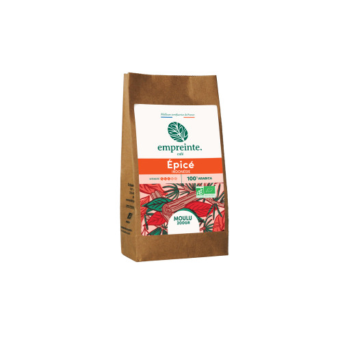 Café épicé, moulu bio 200g