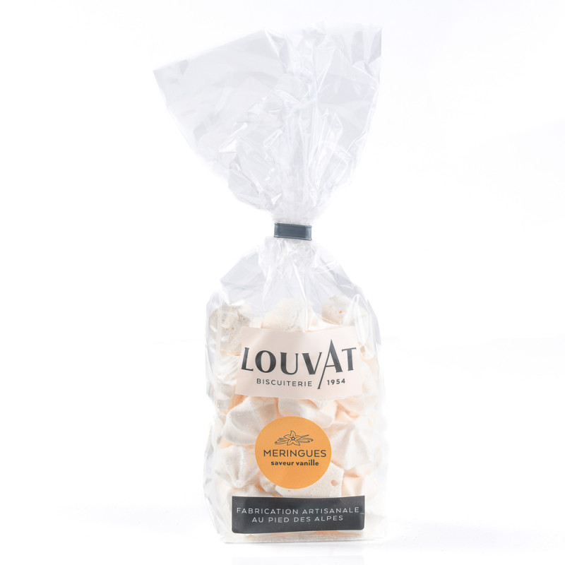 Meringues, saveur vanille - 50g