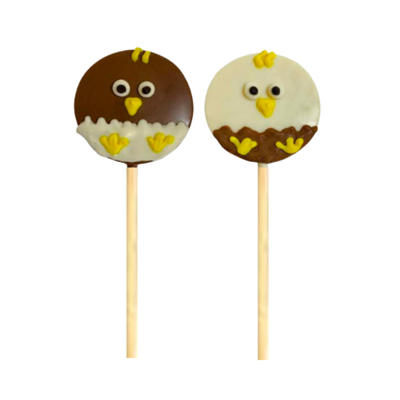 Sucette chocolat Colette la poulette - 30g