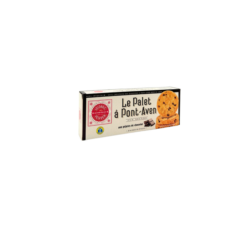 Biscuit 'Le Palet à Pont-Aven' aux pépites de choc
