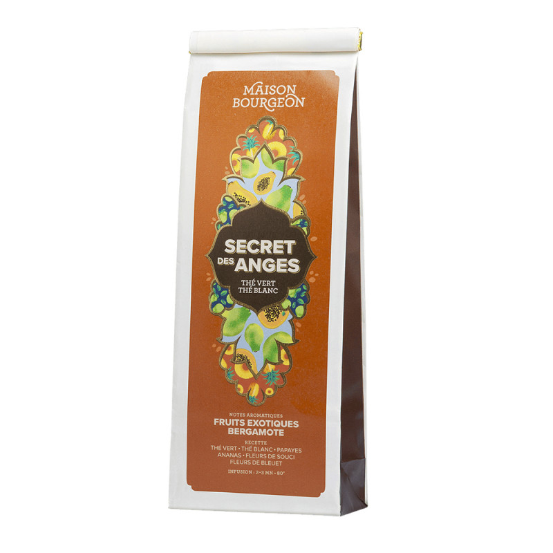 Thé vert/blanc 'Secret des anges', fruits exotique