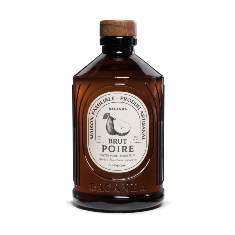 Sirop brut à la poire bio - 400ml