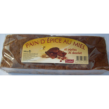 Pain d'épices pépites de chocolat:300g