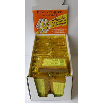 Pain d'épices 2 tranches 40gr