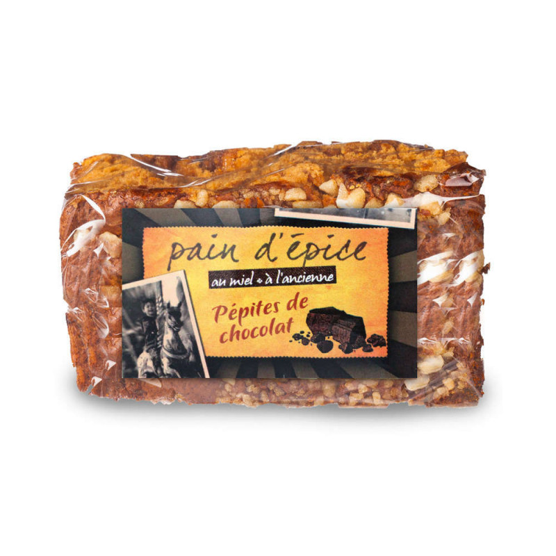 Pain d'épices à l'ancienne chocolat 500gr