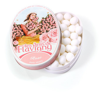 Boîte de bonbons à l'anis rose : 50g