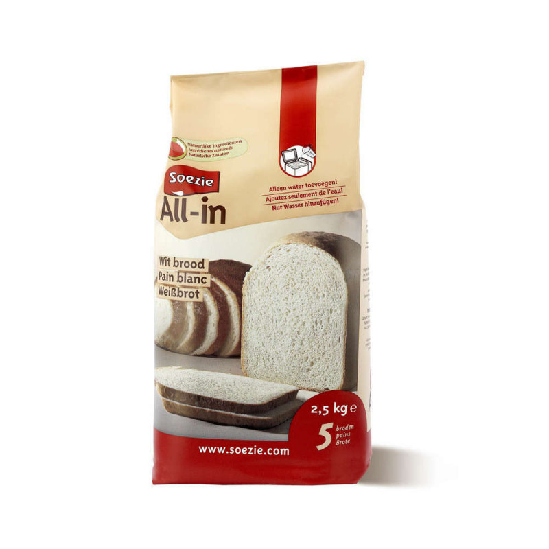 Farine All-In pour pain blanc : 2,5kg