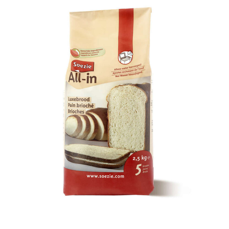 Farine All-In pour pain brioché : 2,5kg