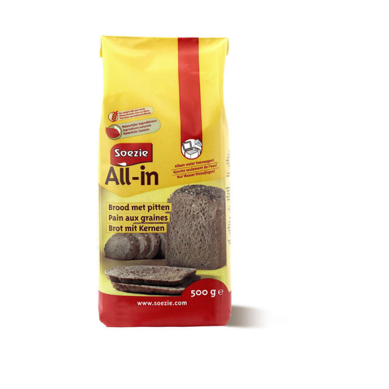Farine All-In pour pain aux graines : 500g