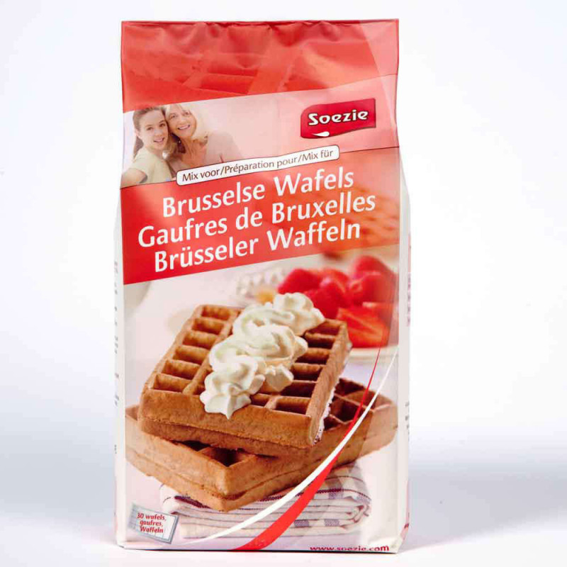 Préparation pour gaufres de Bruxelles, 1kg