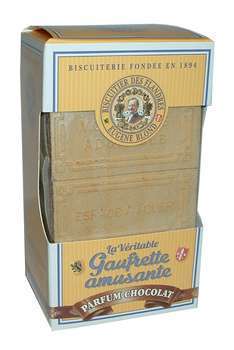 Gaufrettes amusantes au chocolat