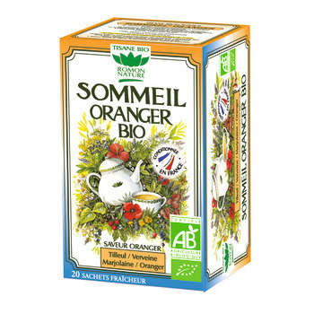 Sommeil oranger bio : 20 sachets