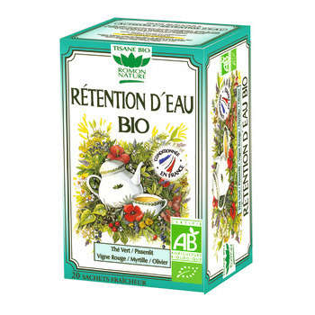 Boîte de tisane bio contre la rétention d'eau - 20