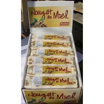 Nougats blanc au miel 100gr