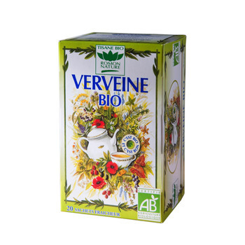 Verveine bio romon nature: 20 sachets-dose