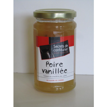 Confiture de poire vanillée