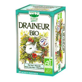 Tisane Draineur Bio : 20 sachets