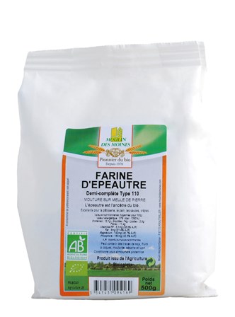 FARINE EPEAUTRE BIO 1/2COMPL.TYPE110 500G