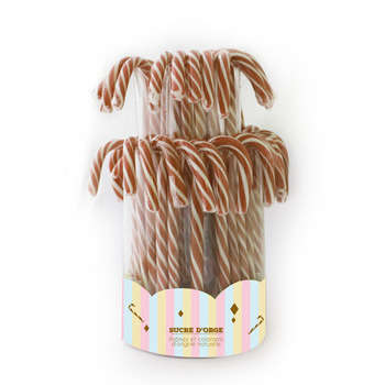 SUCRE ORGE CANNE COLA 28G