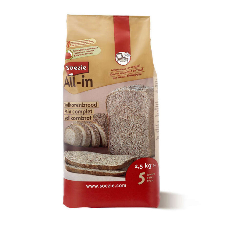 Farine All-In pour pain complet, 2,5kg