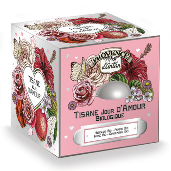 Tisane Jour D'Amour Bio, 24 sachets