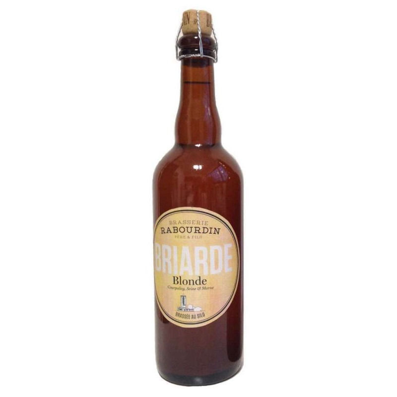 Bière Briarde : blonde, 75cL
