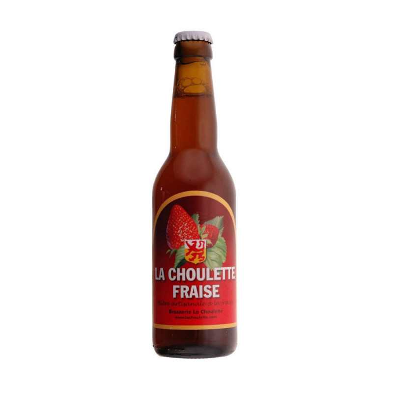 Bière La Choulette : fraise, 33cL