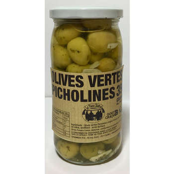 Olives vertes Picholines : 200g
