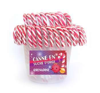 sucre orge canne grenadine