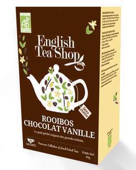 Thé Rooibos, Cacao & Vanille boîte 20 sachets