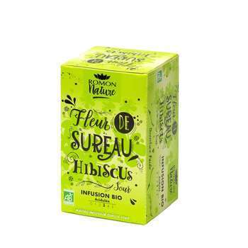 Tisane Fleur Sureau Hibiscus Bio 16 Sachets