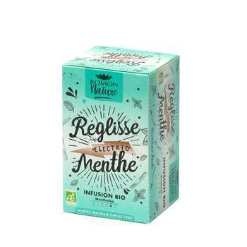 Tisane Réglisse Menthe bio - 16 sachets