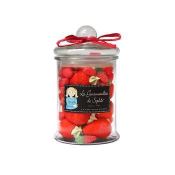 Bonbonnière Maxi Trio de Fraises 430g