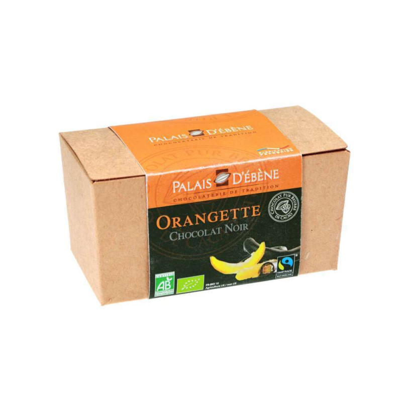 Ballotin Orangette chocolat noir Bio 120g