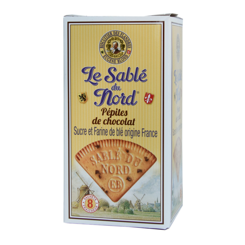 Sablé du nord - pépites de chocolat 165g