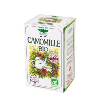 Tisane Camomille Bio 14,4gr - Boite de 18 Sachets