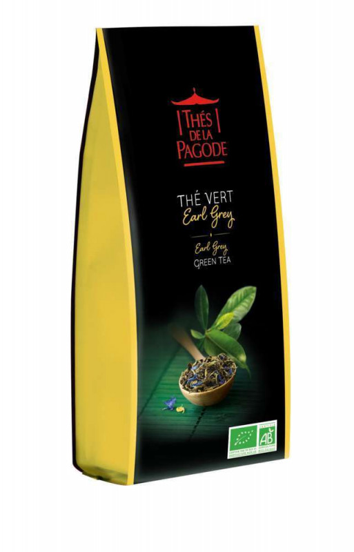 Thé vert Earl Grey bio 100g