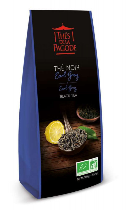 Thé noir earl grey bio 100g