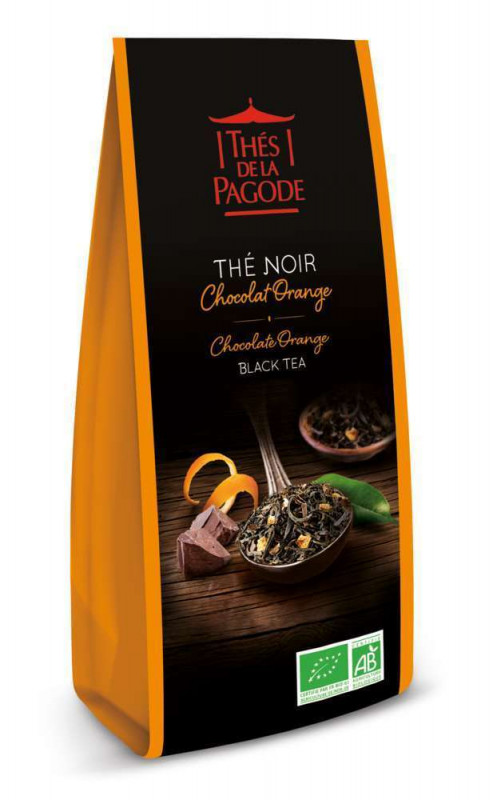 Thé noir chocolat & orange bio 100g