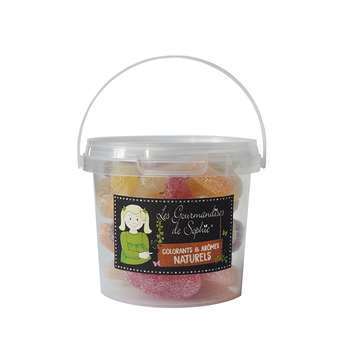 Petit seau mélange bonbons acidulés 110g