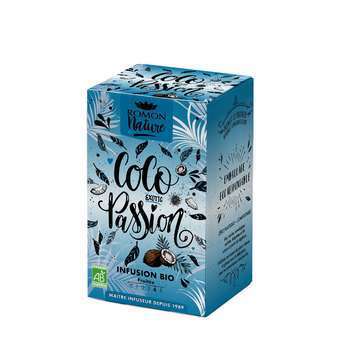 Tisane Coco exotic Passion Bio 28,8gr - Boite de 1