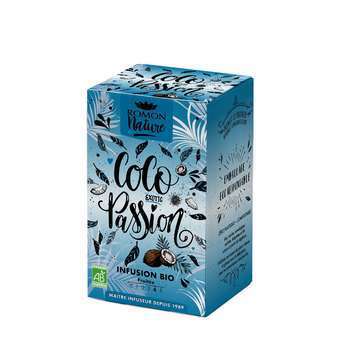 Tisane Coco exotic  Passion Bio - 16 Sachets